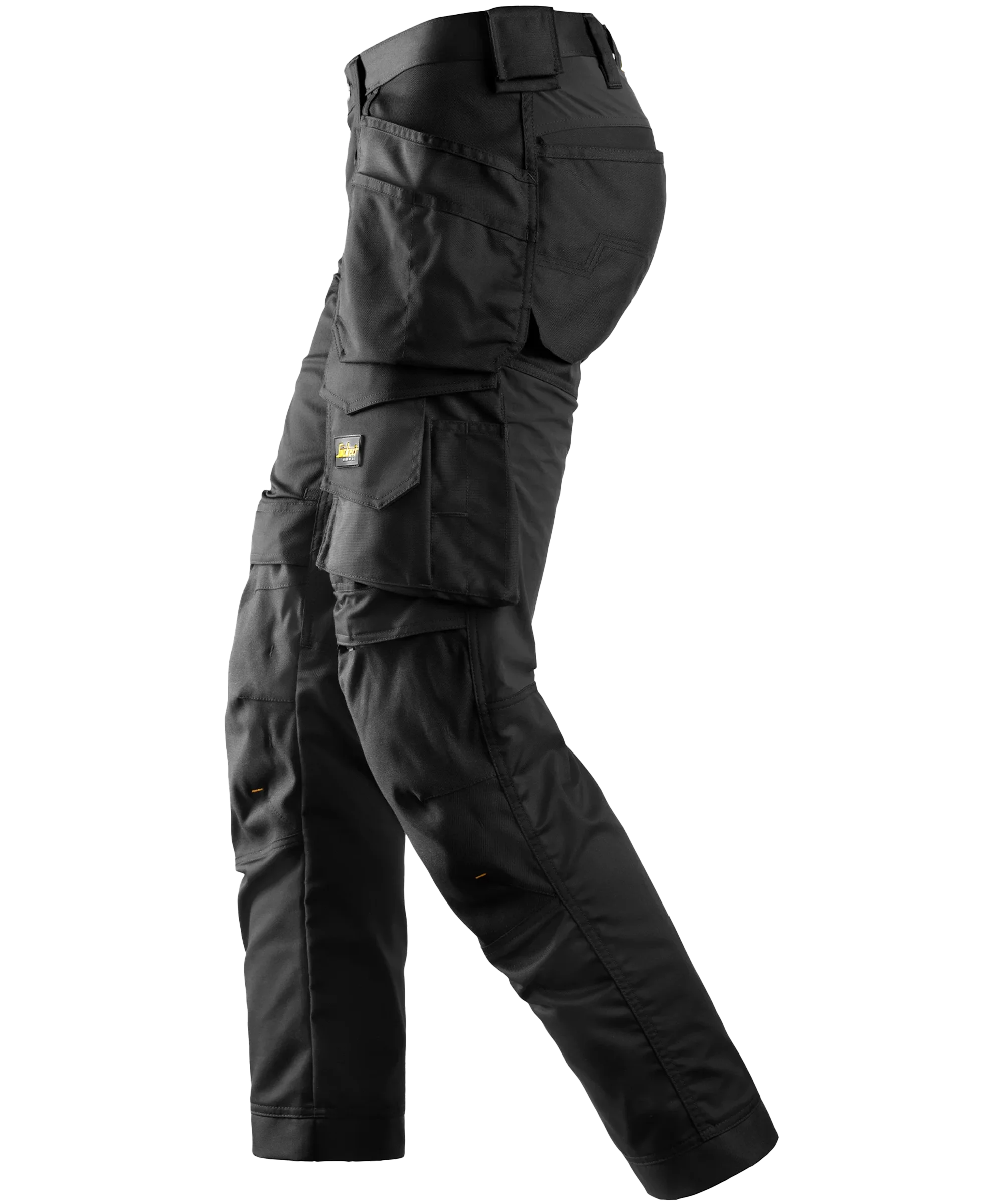 Stretch werkbroek Snickers 6241 zwart links