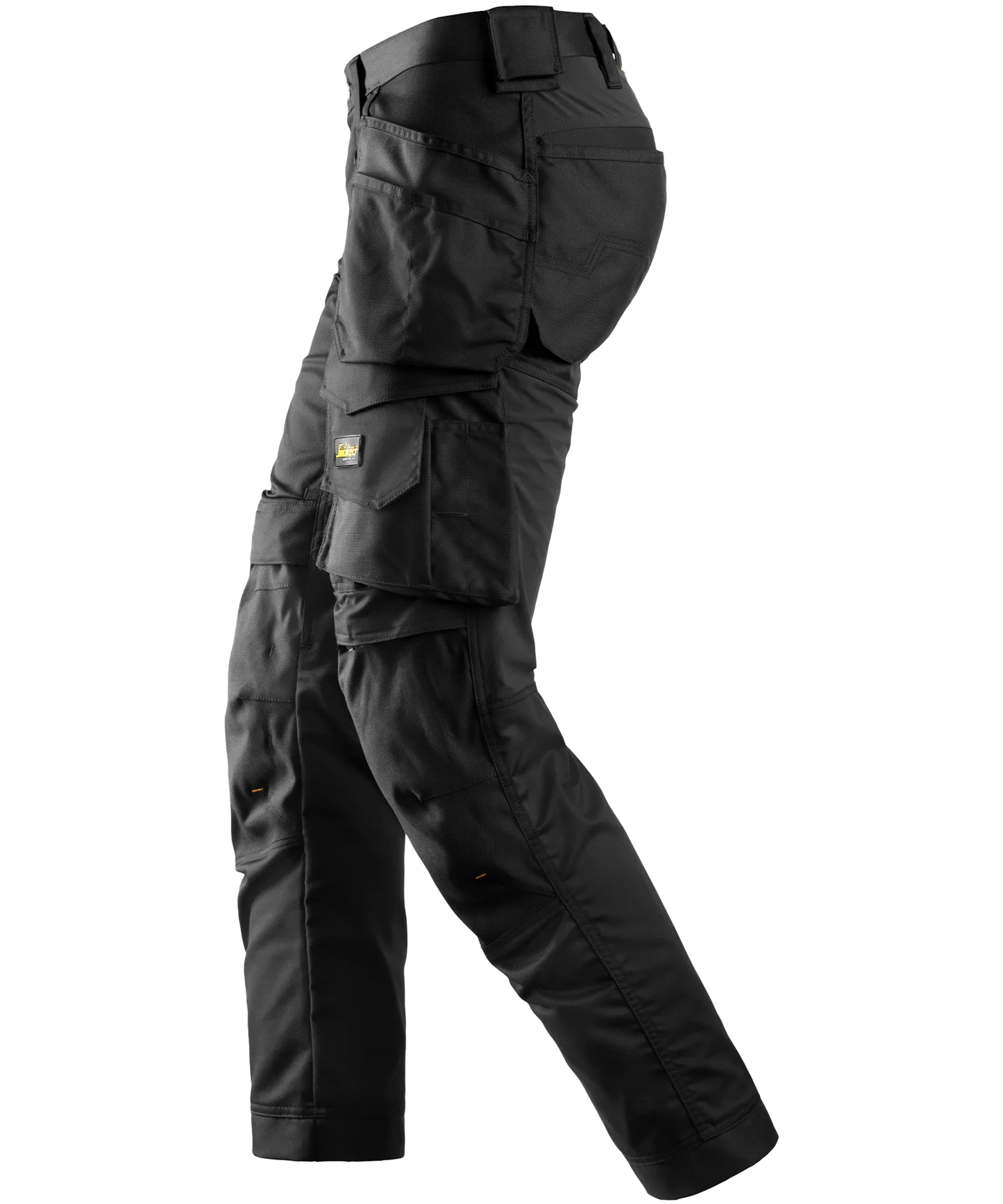 Stretch werkbroek Snickers 6241 zwart links