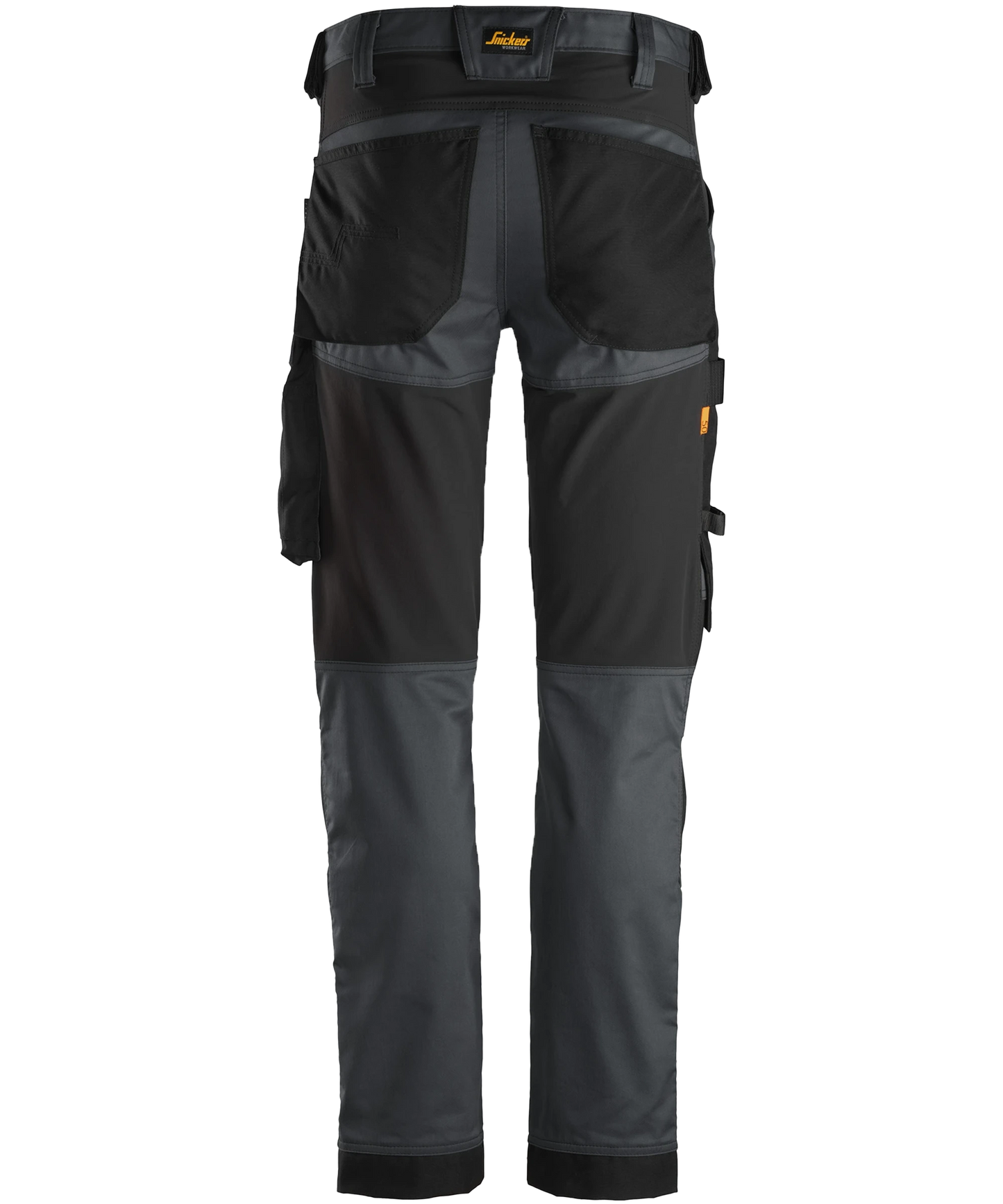 Stretch werkbroek Snickers 6341 grijs achterkant