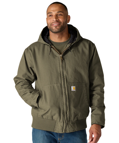 Carhartt Active werkjas 104050 groen voorkant