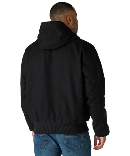 Carhartt Active werkjas 104050 zwart aan achterkant