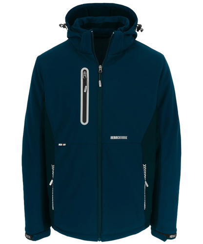 Herock Softshell jas Taris navy voorkant