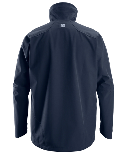 Snickers softshell werkjas 1205 blauw achterkant
