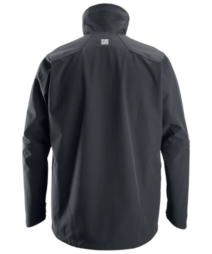 Snickers softshell werkjas 1205 grijs achterkant