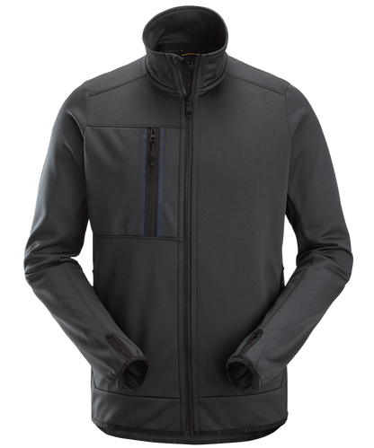 Allround jack 100% Polyester Snickers 8059 grijs voorkant
