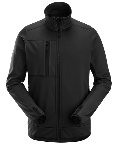 Allround jack 100% Polyester Snickers 8059 zwart voorkant