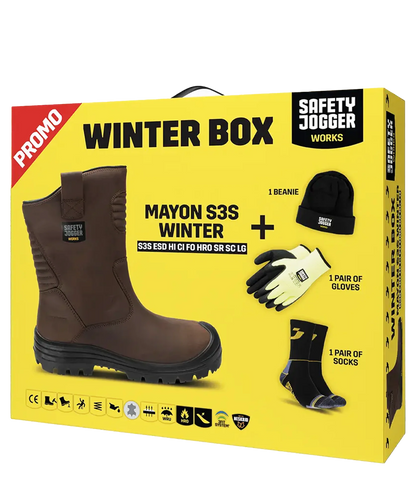 Safety Jogger Gevoerde werklaarzen Mayon S3S winterbox