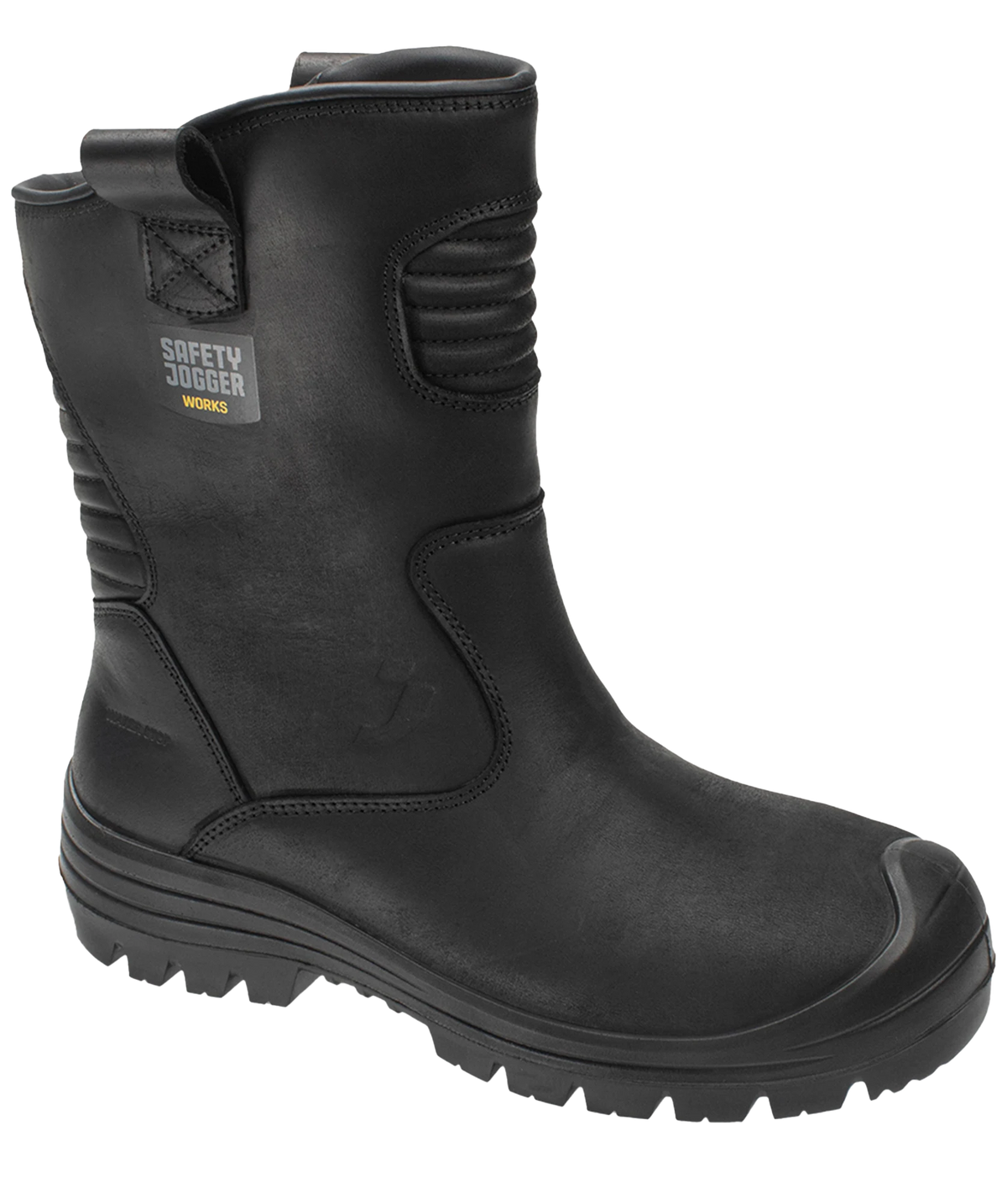 Safety Jogger werklaarzen Mayon S3S zwart schuin