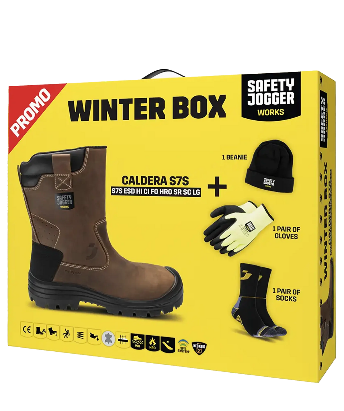 Safety Jogger werklaarzen Caldera S7S winterbox