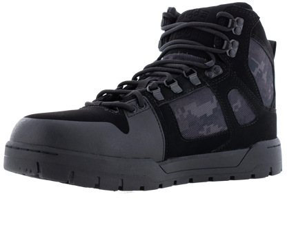 DC Werkschoenen S3S 60603 Zwart Camo neus links