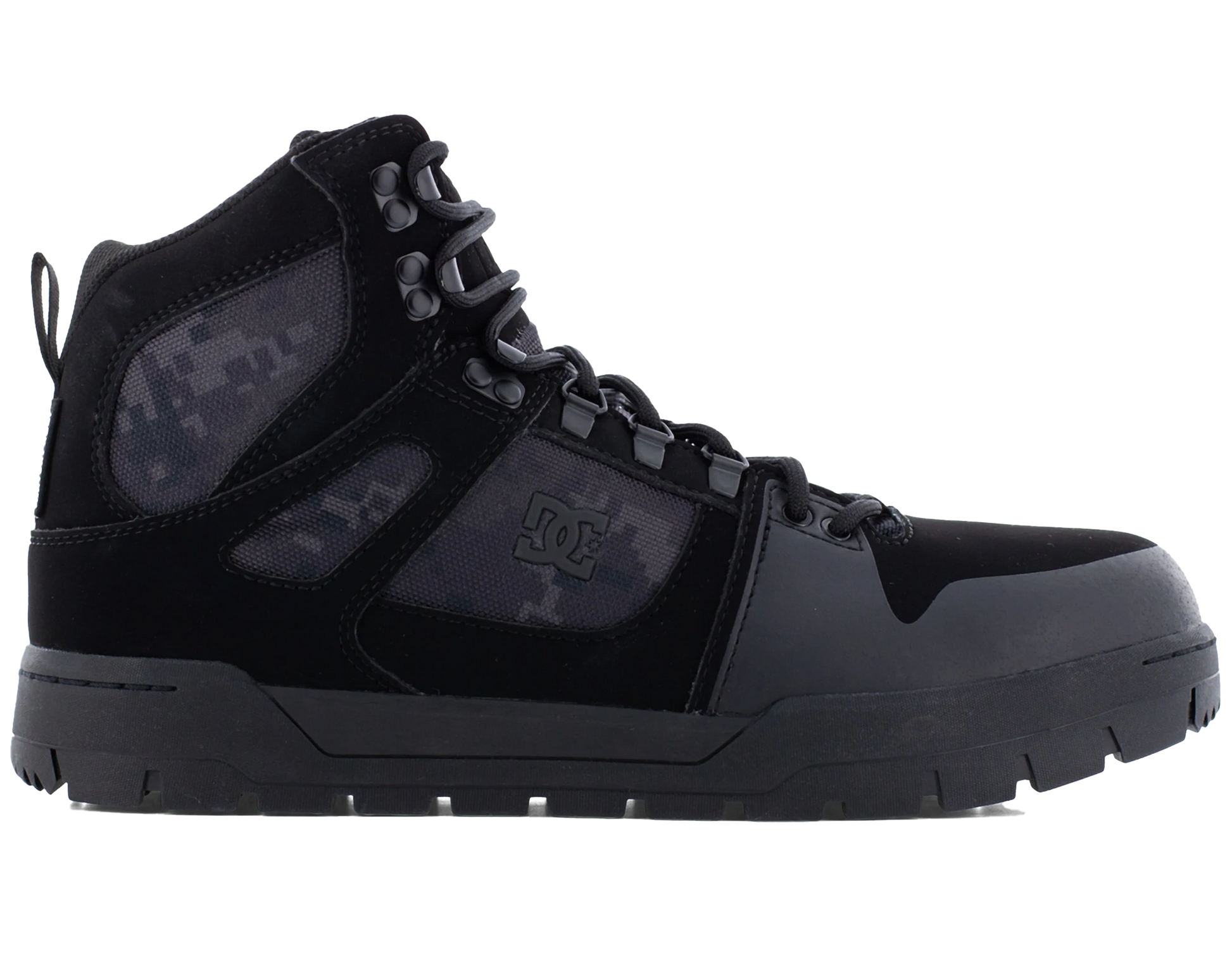 DC Werkschoenen S3S 60603 Zwart Camo voorkant