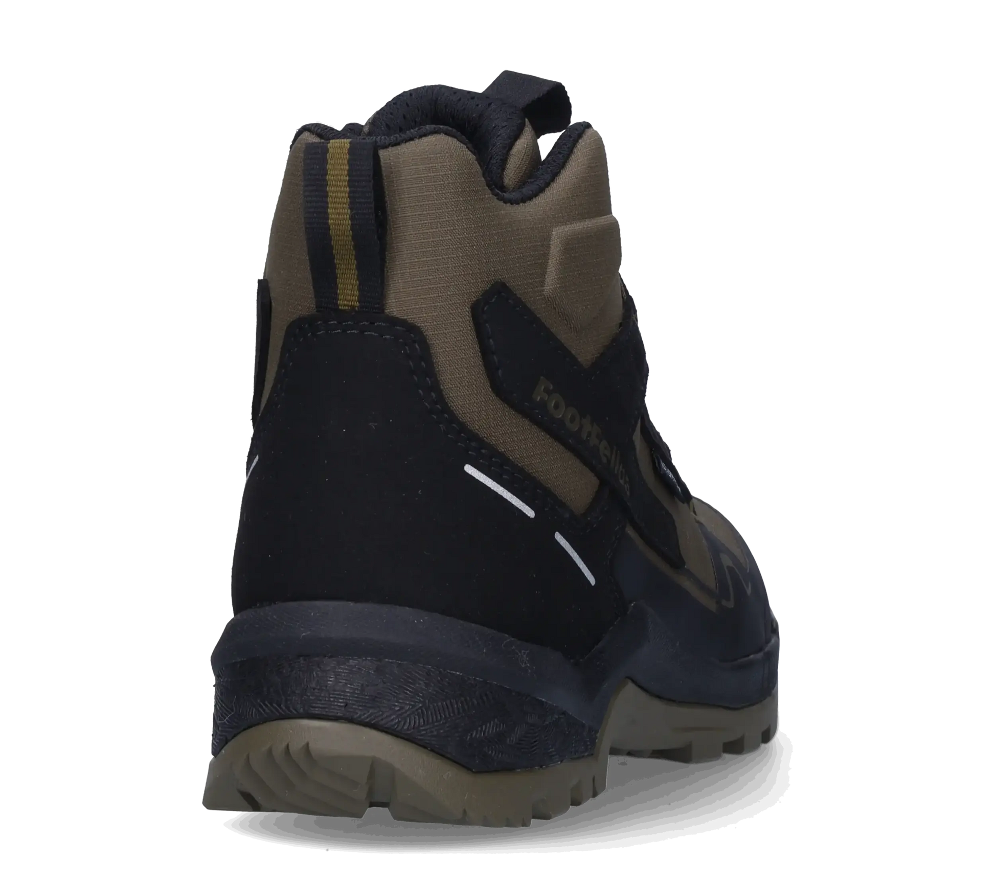 Footfellas werkschoenen davina groen achterkant