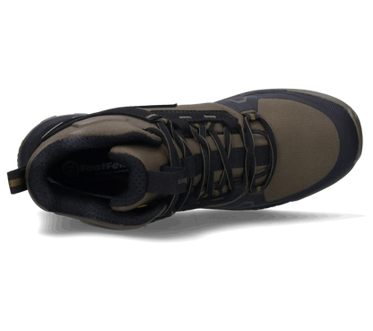 Footfellas werkschoenen davina groen bovenkant