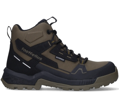 Footfellas werkschoenen davina groen voorkant rechts 