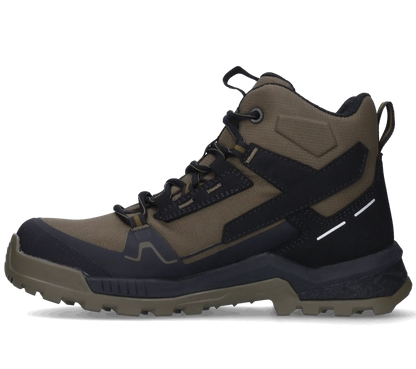 Footfellas werkschoenen davina groen zijkant links