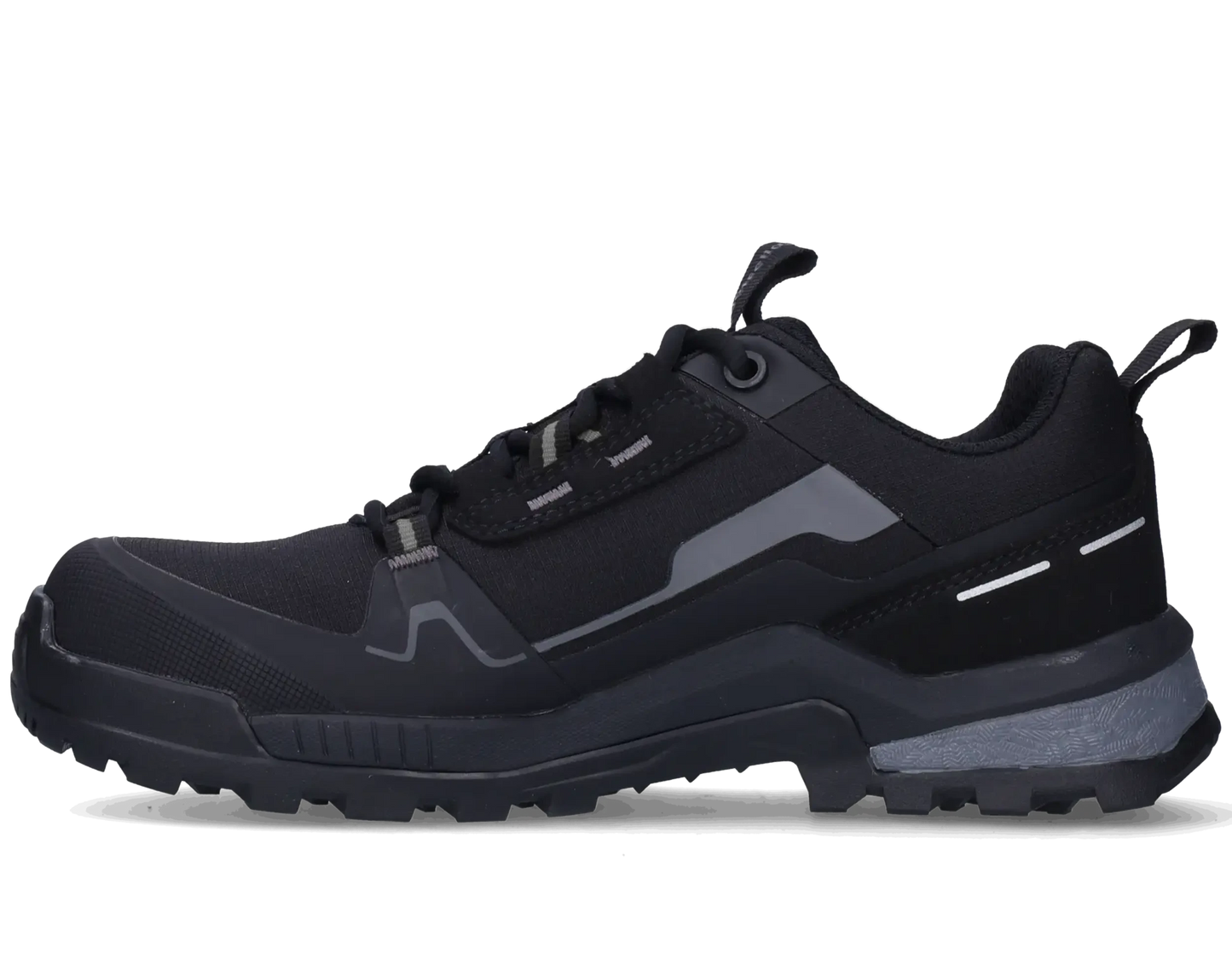 Footfellas dames werkschoenen S3S Jane zwart zijkant links