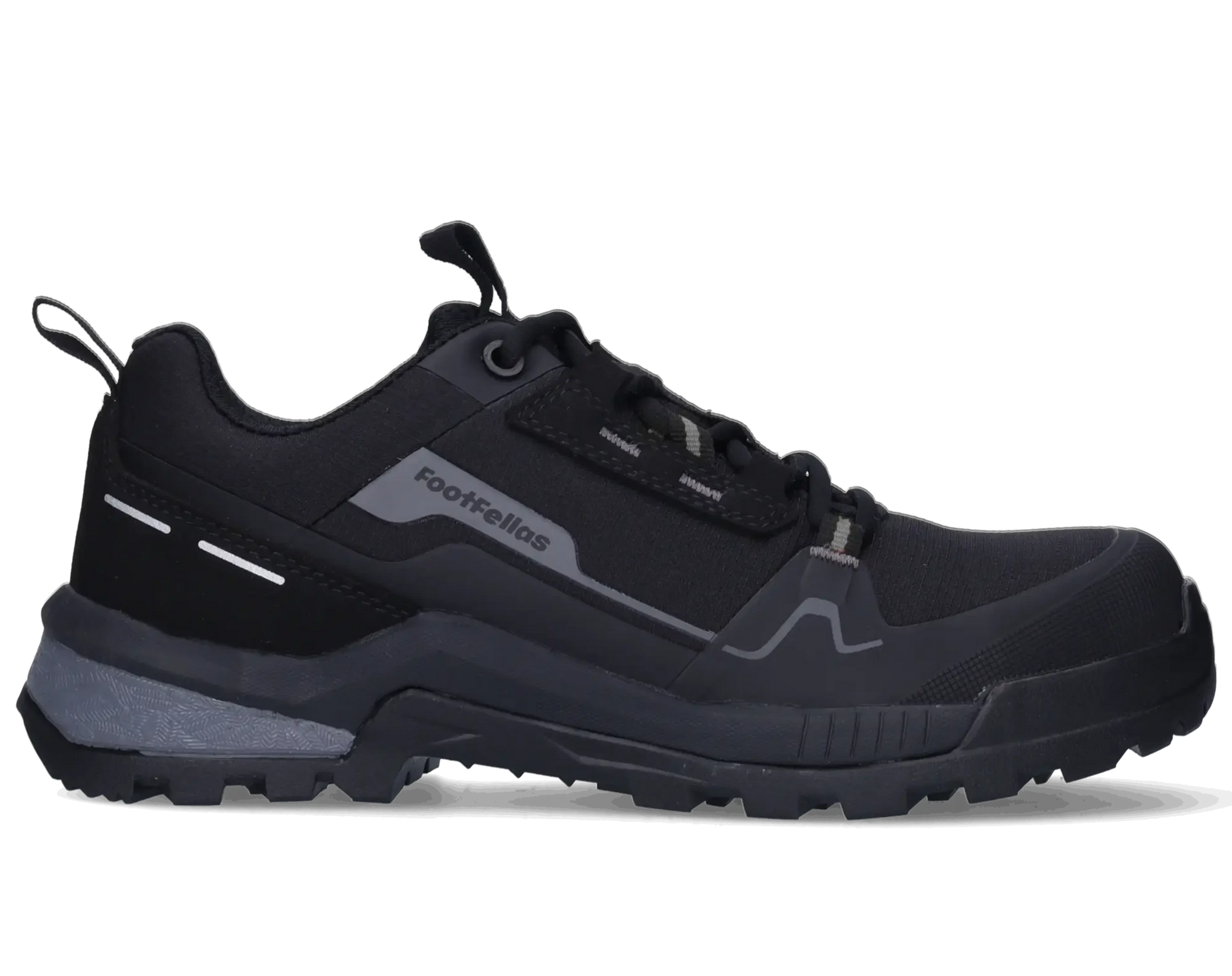 Footfellas dames werkschoenen S3S Jane zwart zijkant rechts