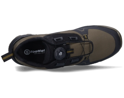 Footfellas werkschoenen Masha groen bovenkant