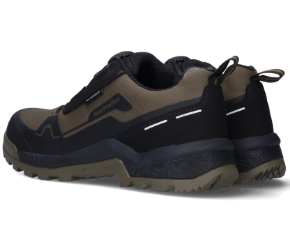 Footfellas werkschoenen Masha groen paar achterkant