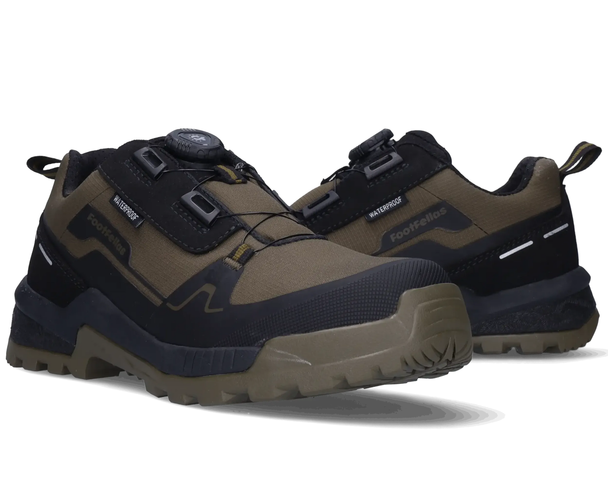 Footfellas werkschoenen Masha groen paar