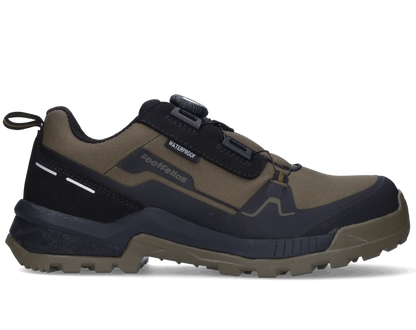 Footfellas werkschoenen Masha groen zijkant rechts