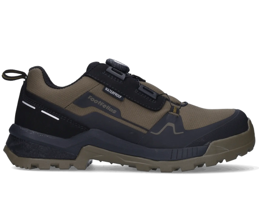 Footfellas werkschoenen Masha groen zijkant rechts