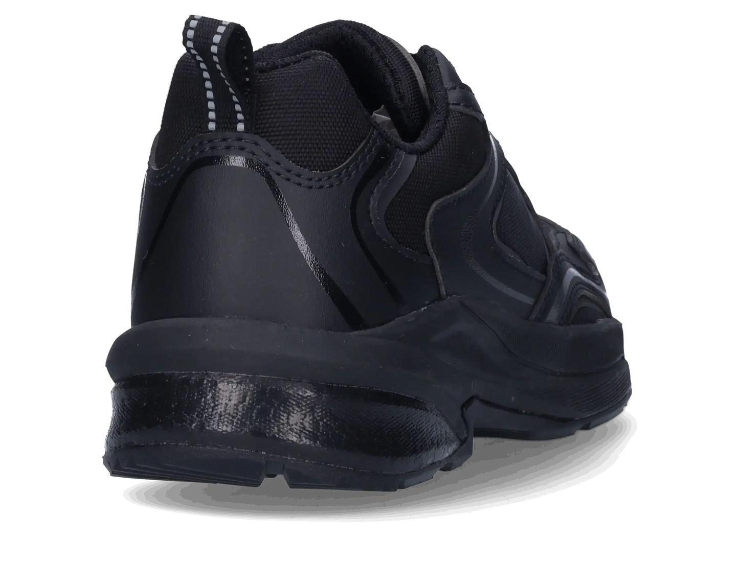 Footfellas werkschoenen maya zwart achterkant