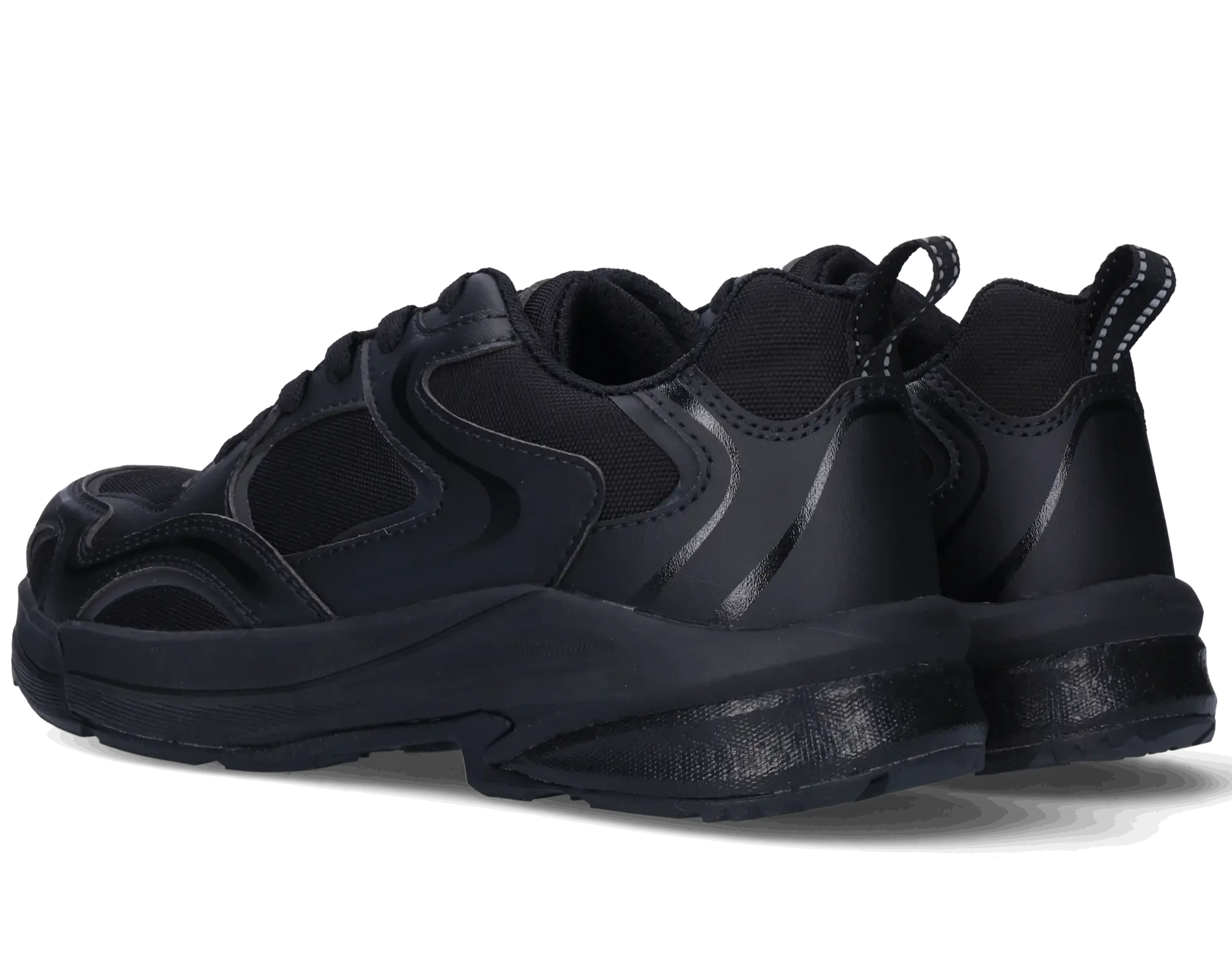 Footfellas werkschoenen maya zwart paar achterkant