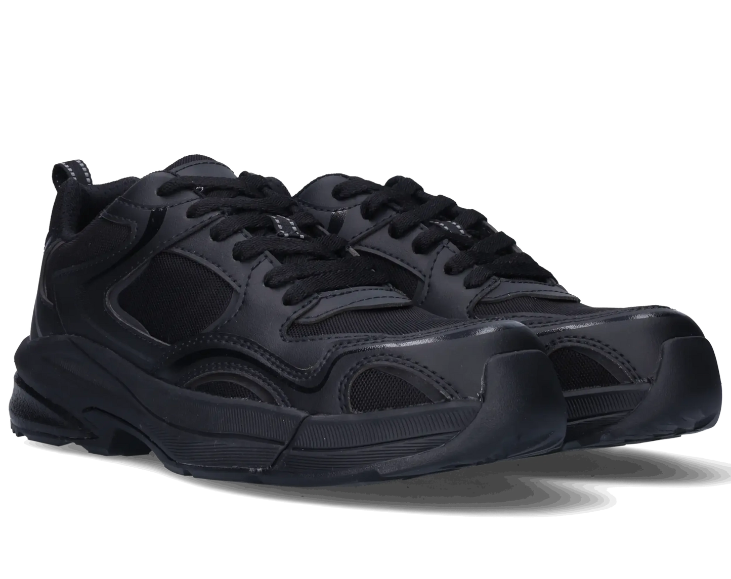 Footfellas werkschoenen maya zwart  paar voorkant