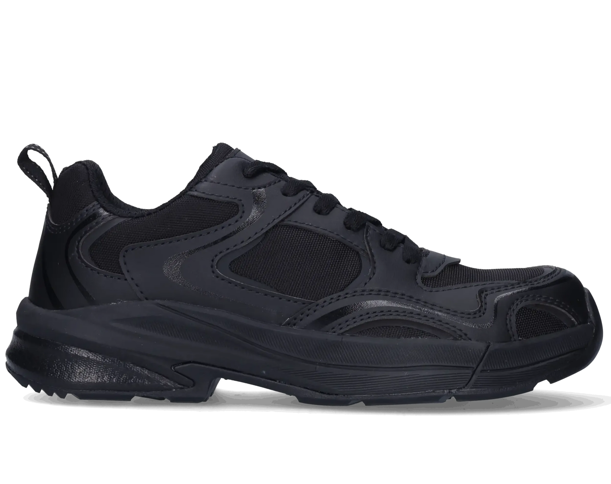 Footfellas werkschoenen maya zwart zijkant rechts