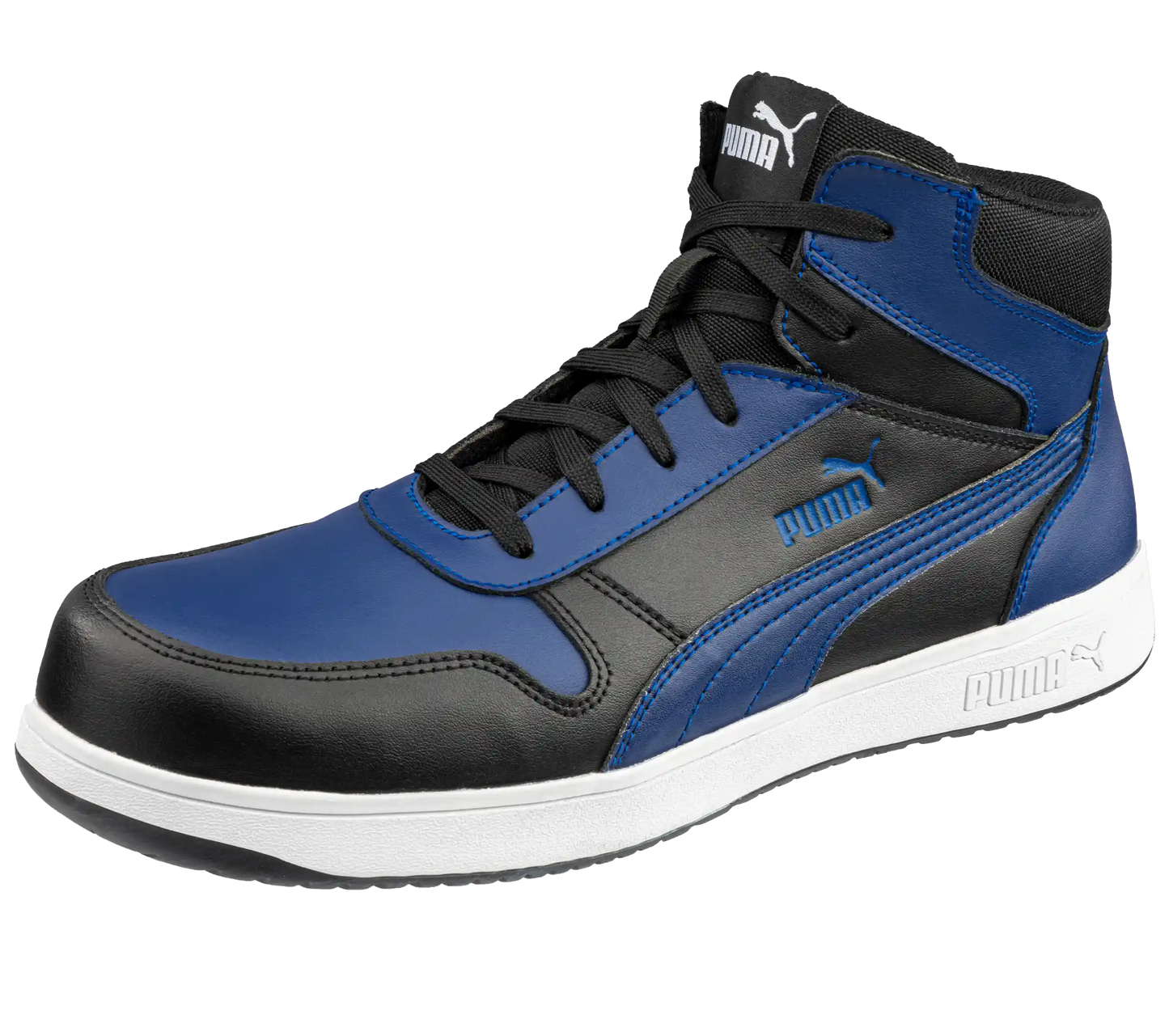 Puma werkschoenen Frontcourt hoog S3L 63007 schuin