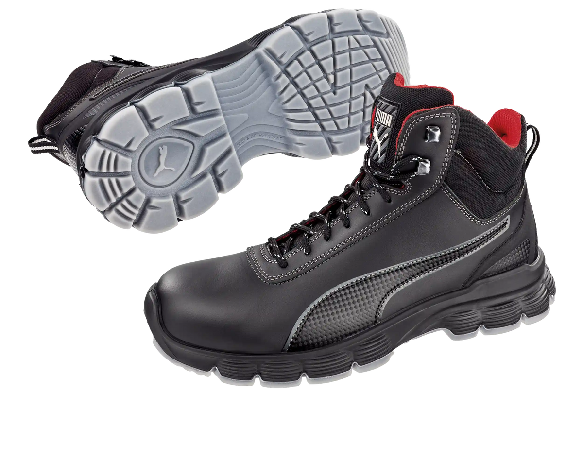 63010 Puma Condor Black Mid werkschoenen 63010