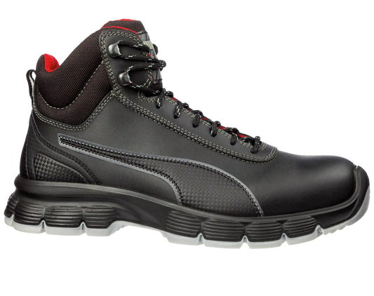 Puma werkschoenen Condor Black MidS3 SRC ESD 63010.1 voorkant rechts 