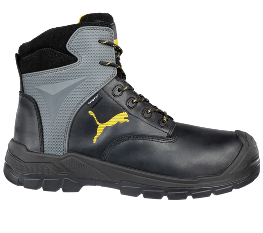 Puma werkschoenen Borneo MT Mid S3 SR WR 63087 voorkant rechts