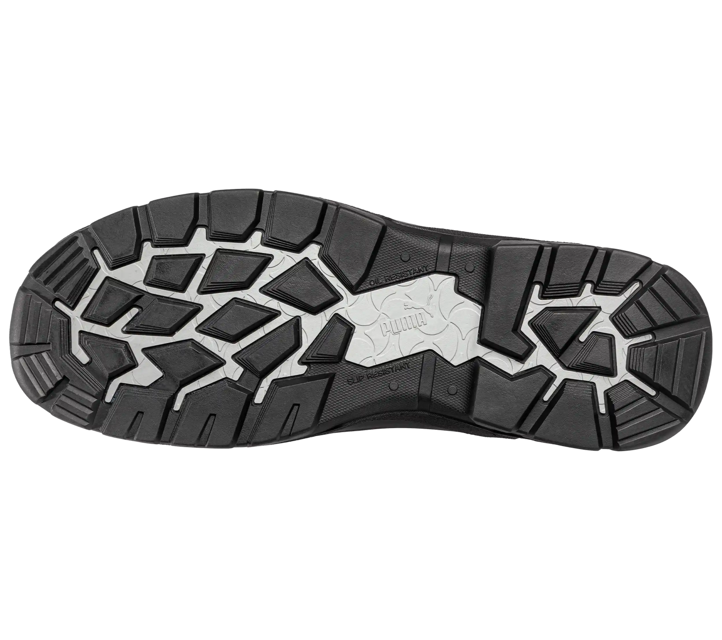 Puma werkschoenen Borneo MT Mid S3 SR WR 63087 zool