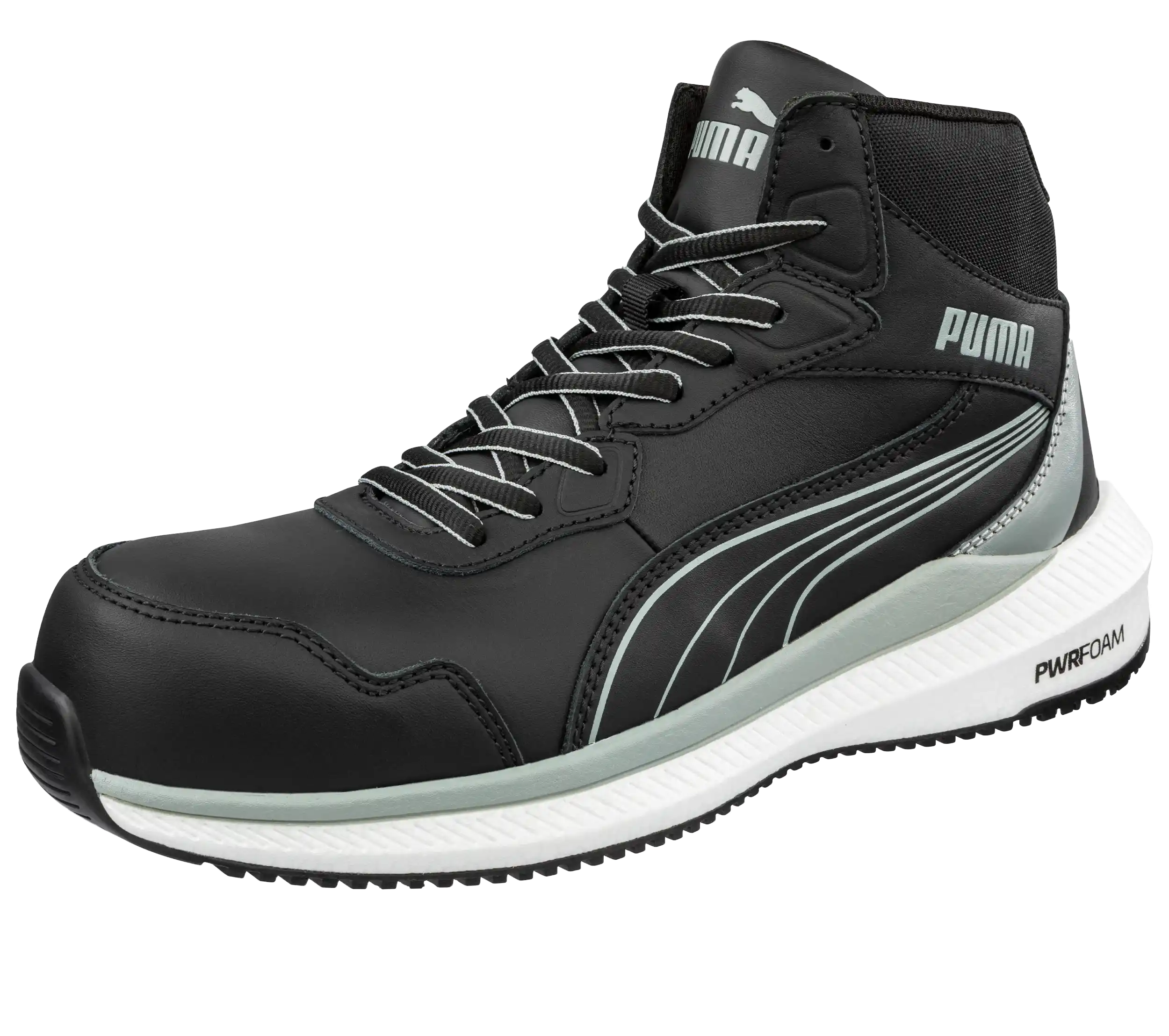 Puma werkschoenen S3S 63503 Zoom hoog schuin neus