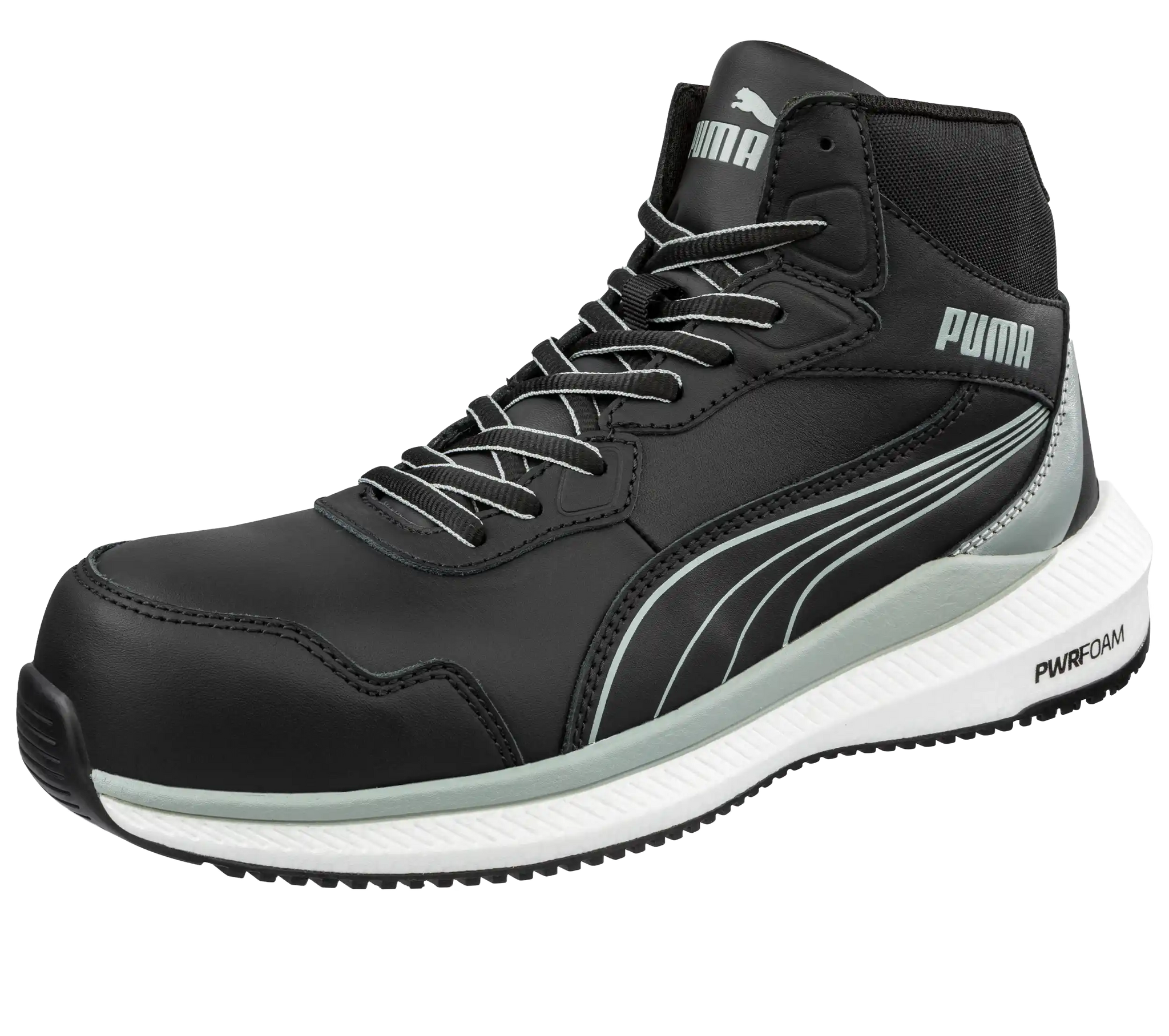 Puma werkschoenen S3S 63503 Zoom hoog schuin neus