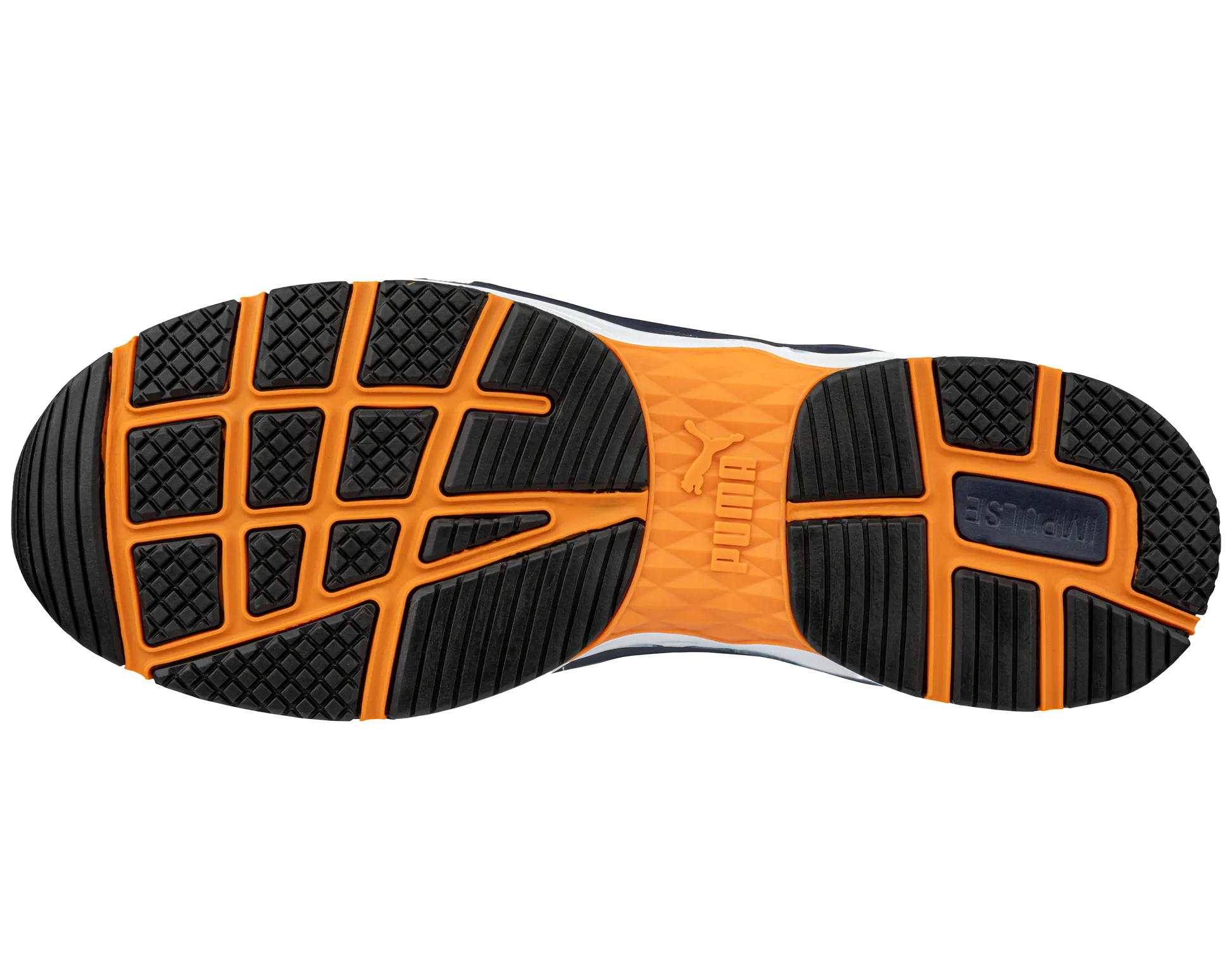 Puma werkschoenen Chase Blue/Orange Low 64378 S1PS ESD HRO SR zool