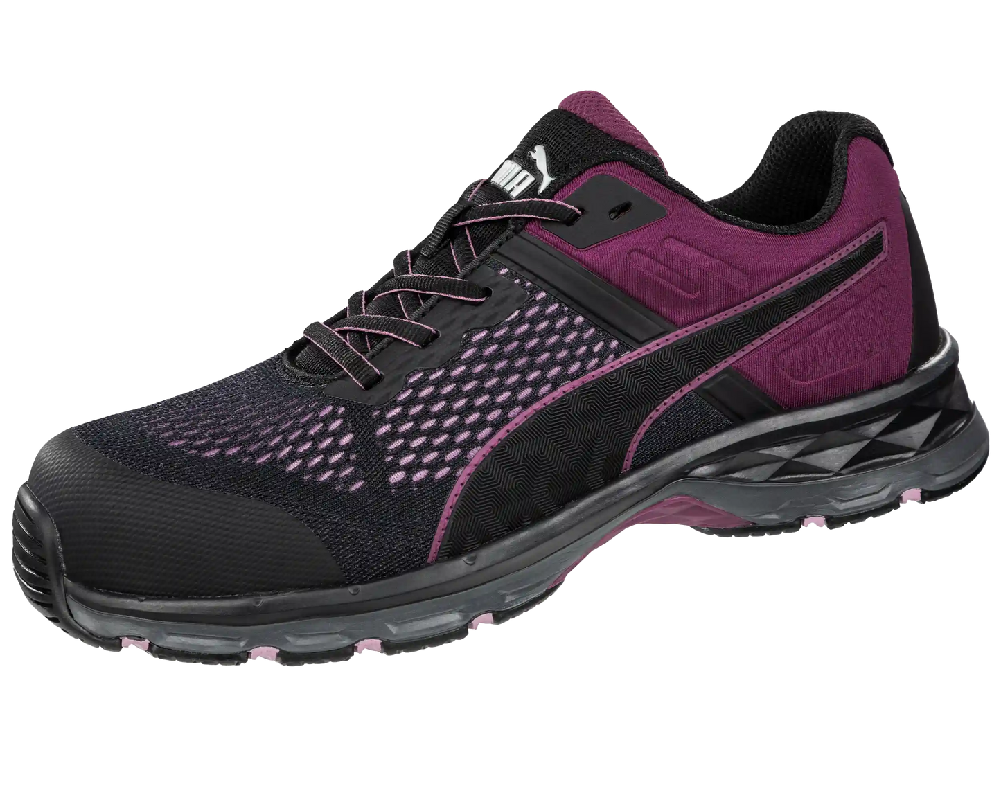 Puma dames werkschoenen Define WNS Low S1P ESD HRO SRC 64392 schuin neus