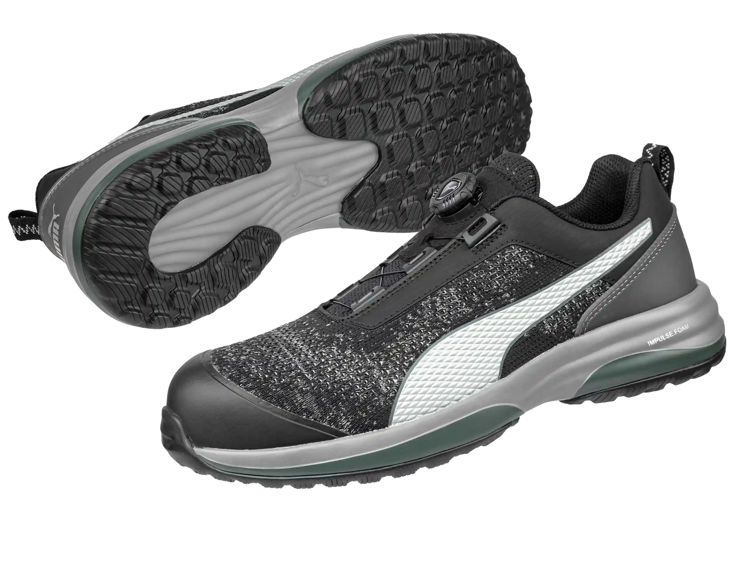 Puma werkschoenen Charge Black Disc Low S1P SRC ESD 64454.1 samen paar