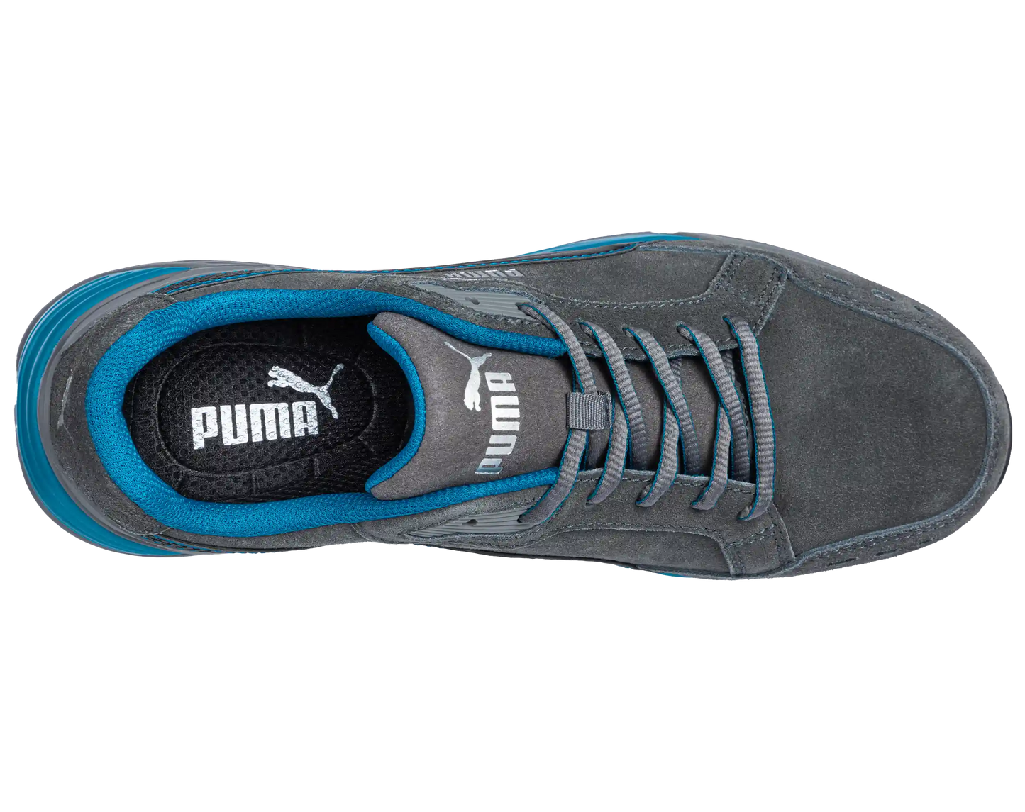 Puma werkschoenen Airtwist Grey Low S3 SRC HRO 64461 bovenkant