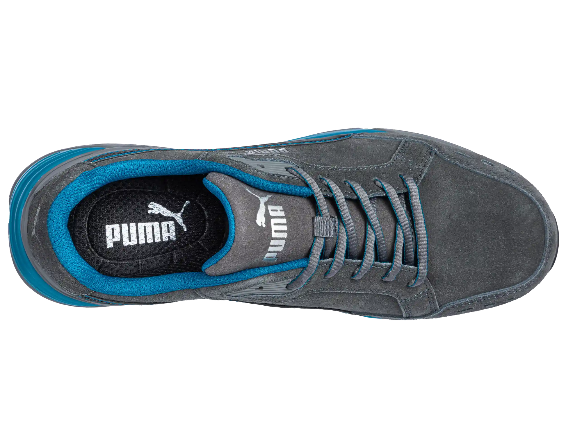 Puma werkschoenen Airtwist Grey Low S3 SRC HRO 64461 bovenkant