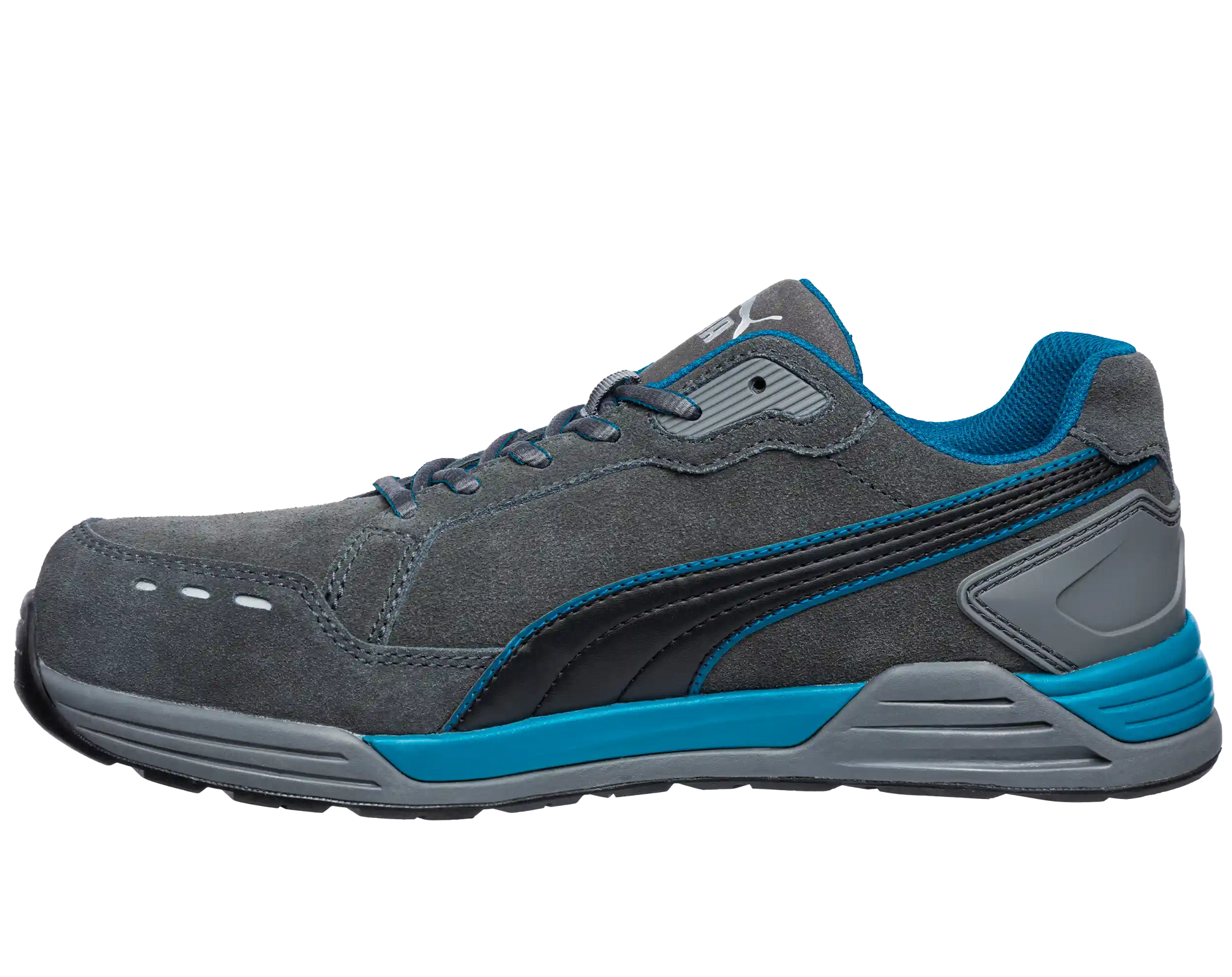 Puma werkschoenen Airtwist Grey Low S3 SRC HRO 64461 voorkant links