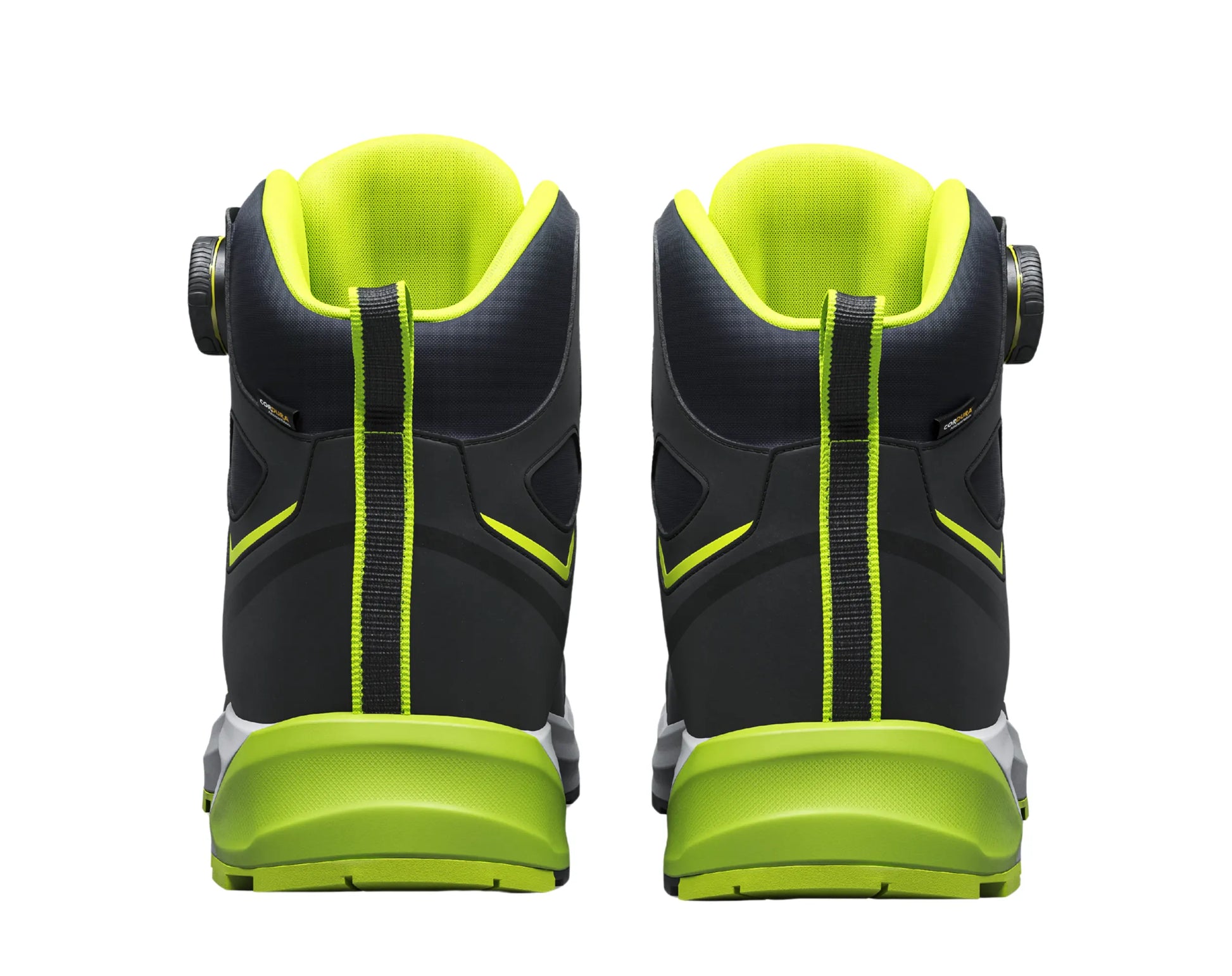 Solid Gear werkschoenen S3S Sonar Mid Green achterkant