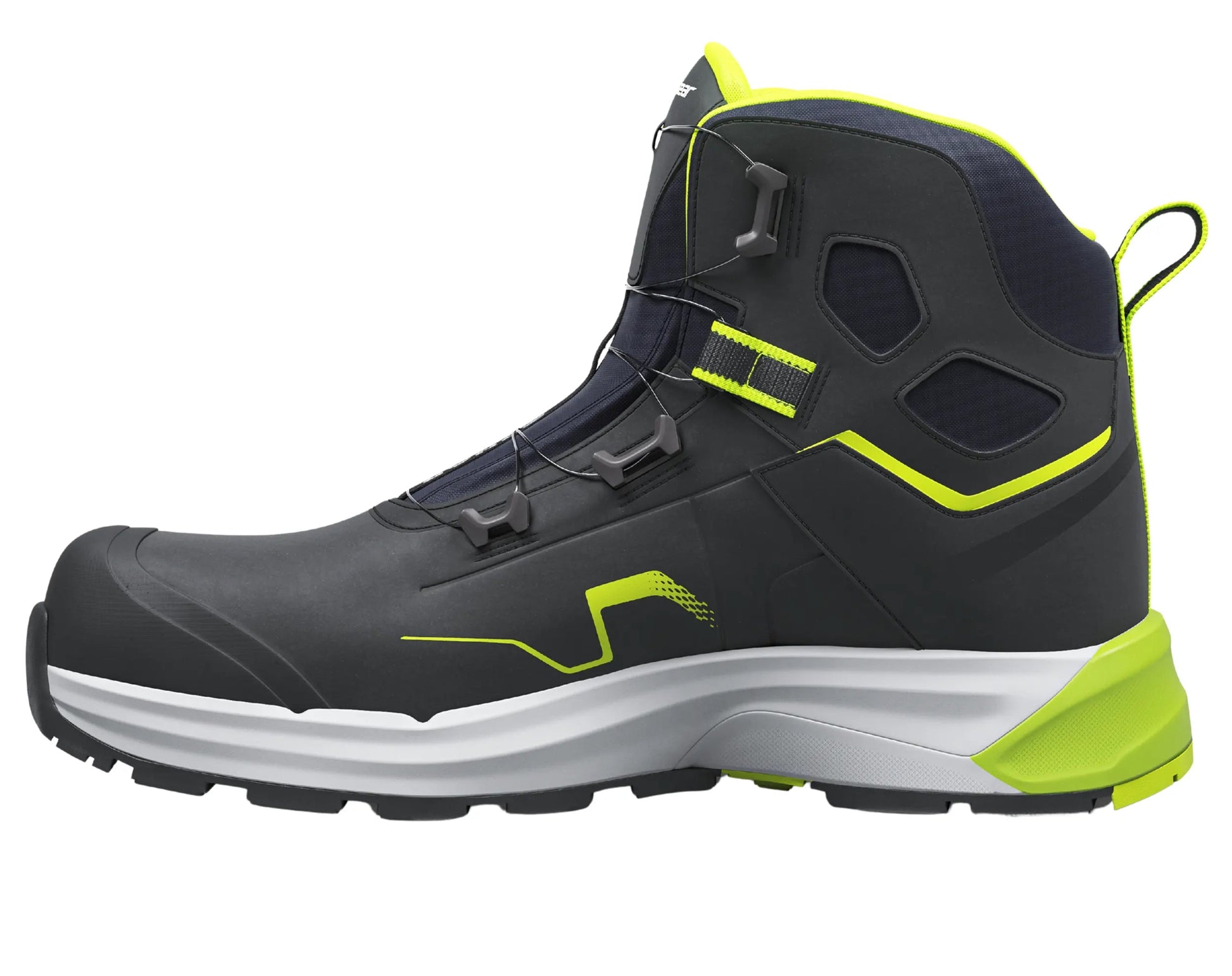 Solid Gear werkschoenen S3S Sonar Mid Green binnenkant

