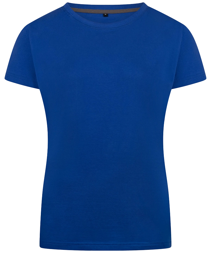 Dames t-shirt Gina Back to Basics blauw