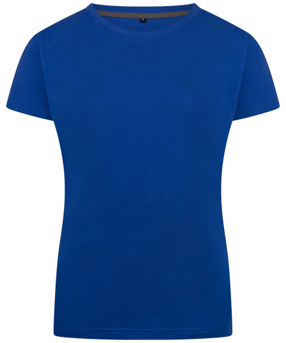 Dames t-shirt Gina Back to Basics blauw