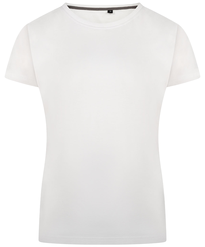 Dames t-shirt Gina Back to Basics wit