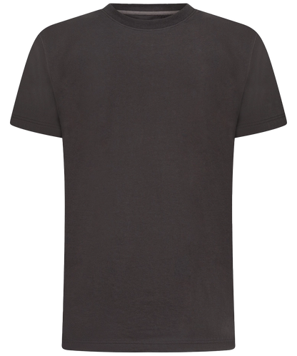 Back to basics T-shirt ronde hals Antraciet