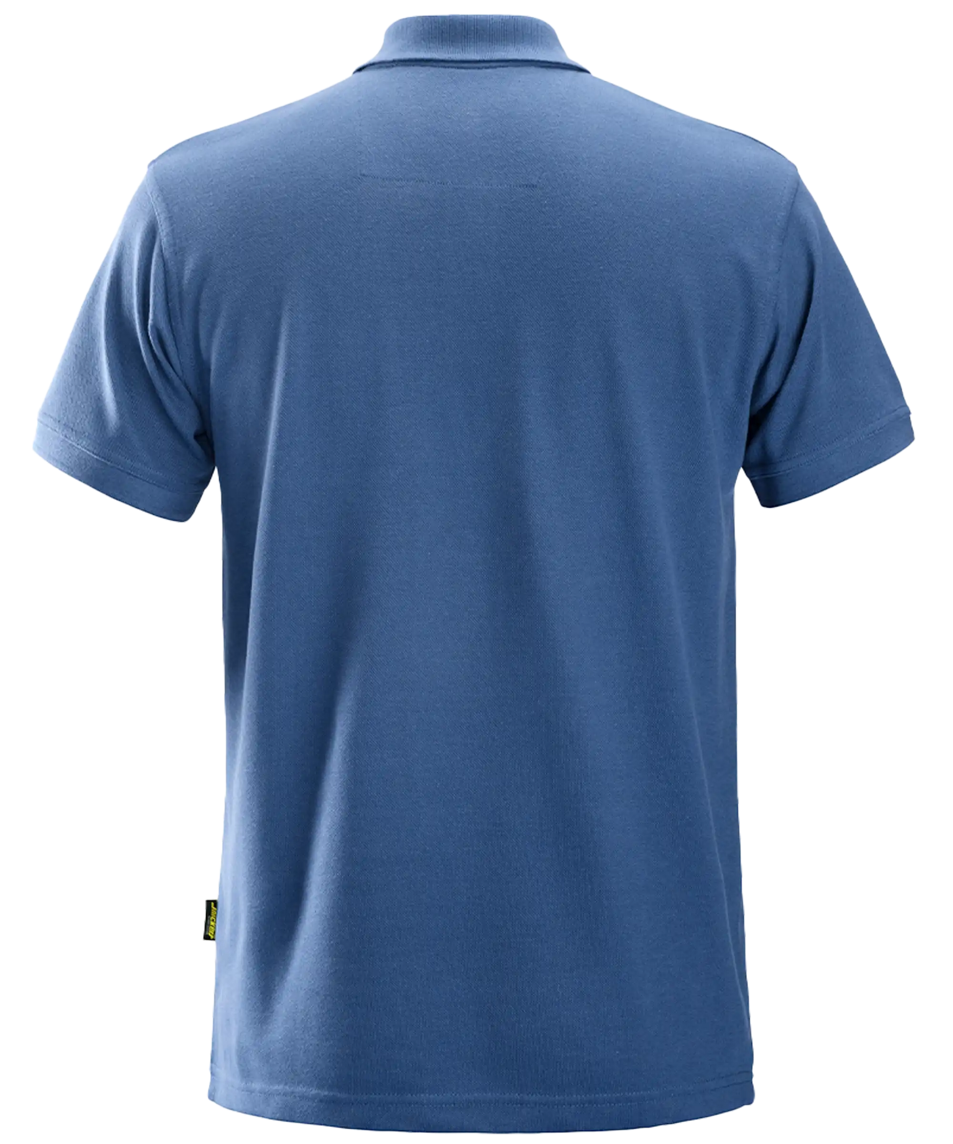 Snickers poloshirt 2708 met borstzak blauw achterkant